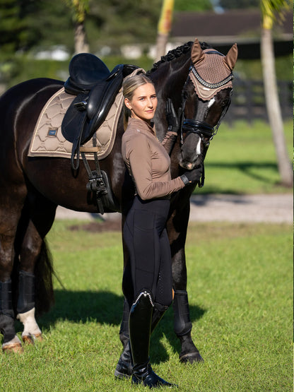 Tapis de selle Champagne DRESSAGE - Equestrian Stockholm