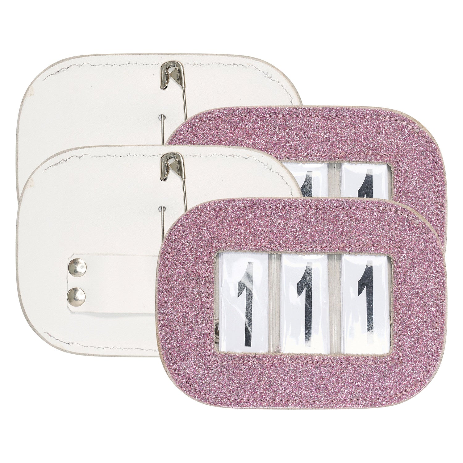 Black glitter number holder - SD DESIGN