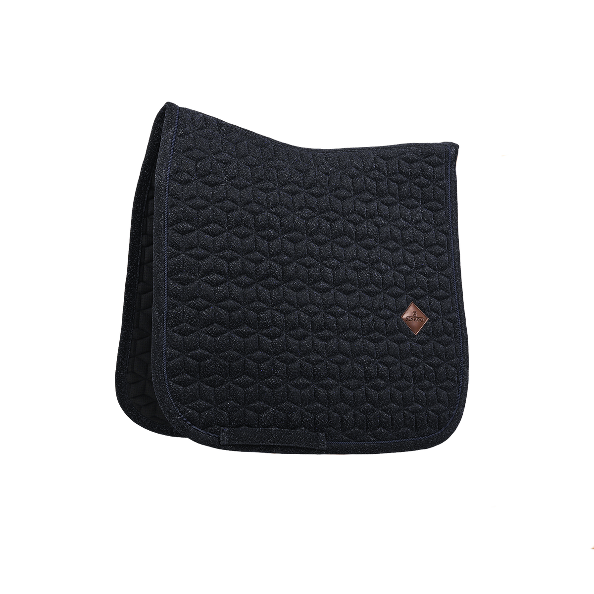 Tapis de selle Sparkling Bleu nuit DRESSAGE - Kentucky