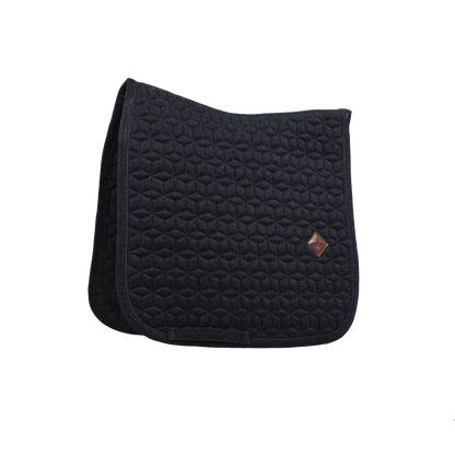 Tapis de selle Sparkling Bleu nuit DRESSAGE - Kentucky