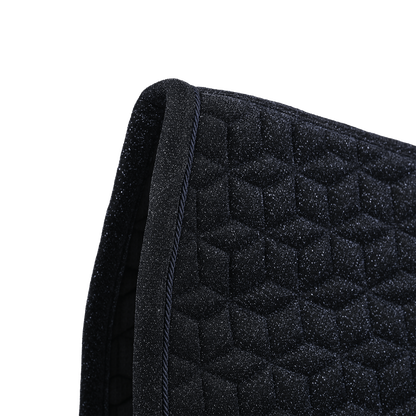 Tapis de selle Sparkling Bleu nuit DRESSAGE - Kentucky