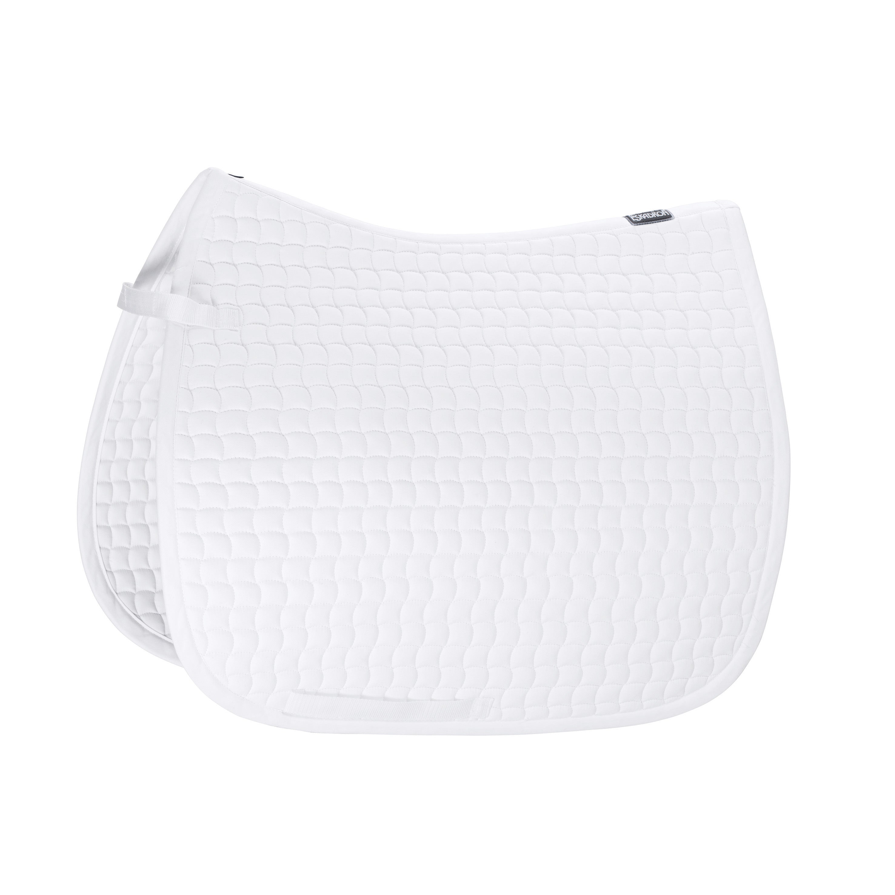 Tapis de selle Cotton Blanc Core DRESSAGE  - Eskadron