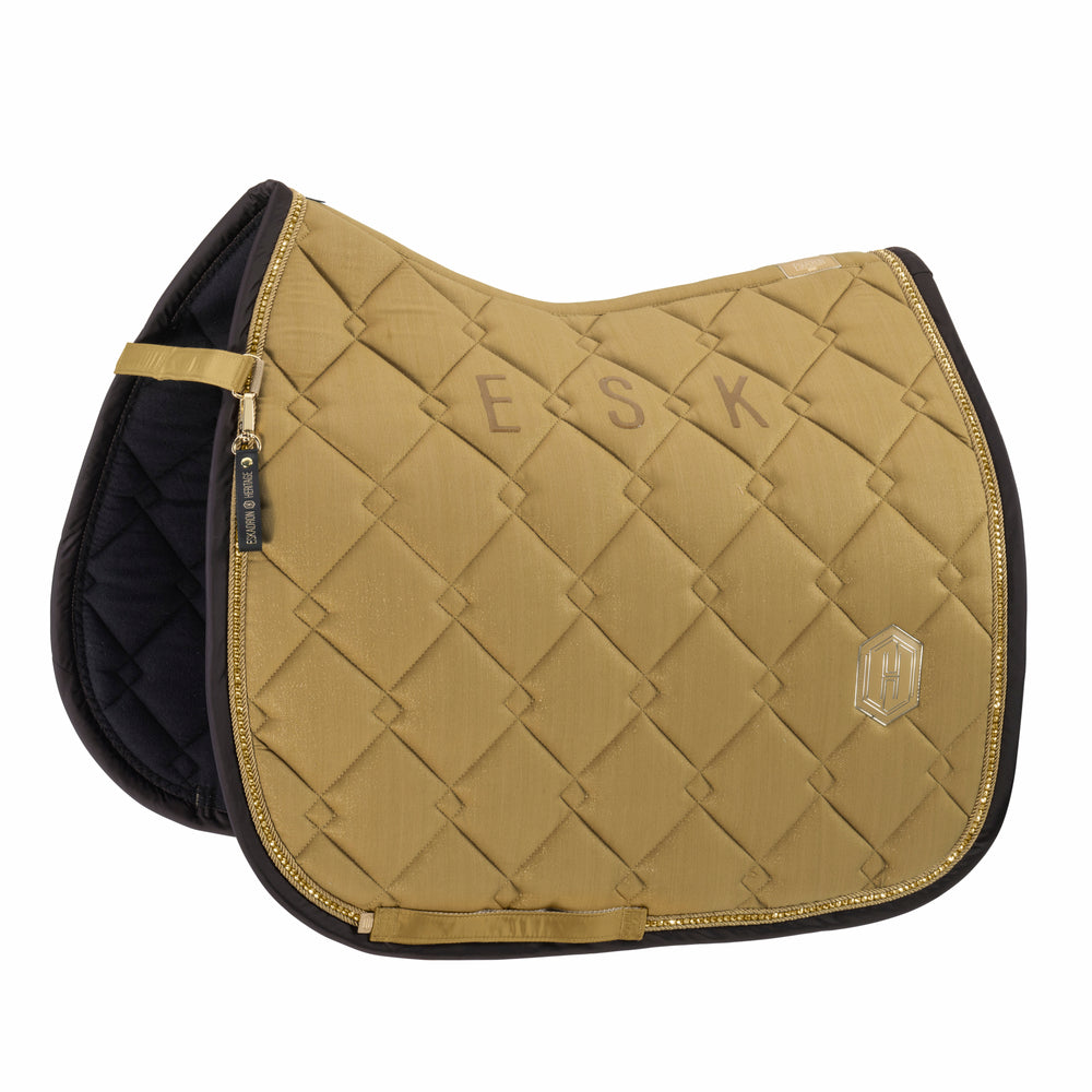 Tapis de selle COTTON GLITTER CRYSTAL Dressage Heritage 2025 - Eskadron