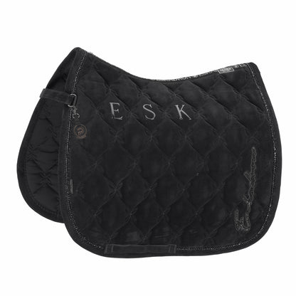 Tapis de selle Velours Crystal DRESSAGE Platinum 2025 - Eskadron