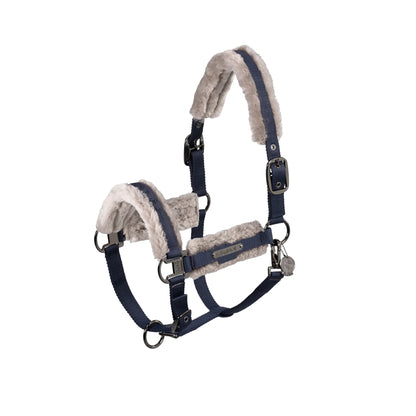 Licol Double Pin Girth Faux Fur PLATINUM 2024 - Eskadron