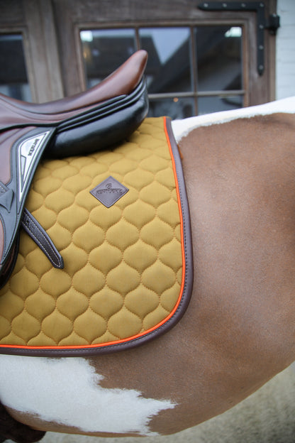 Tapis de selle Onion Quilt Neon Leather Mixte - Kentucky