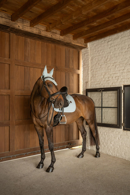 Tapis de selle Sparkling Bleu clair DRESSAGE - Kentucky