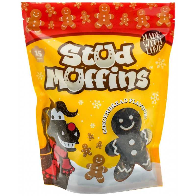Christmas Muffins "Xmas Pudding" - Stud Muffins