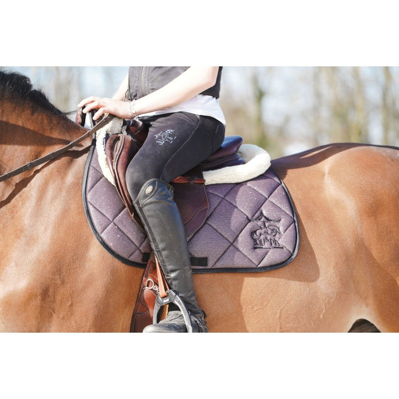 Tapis de selle Glitter Rose - Ju &amp; Pa