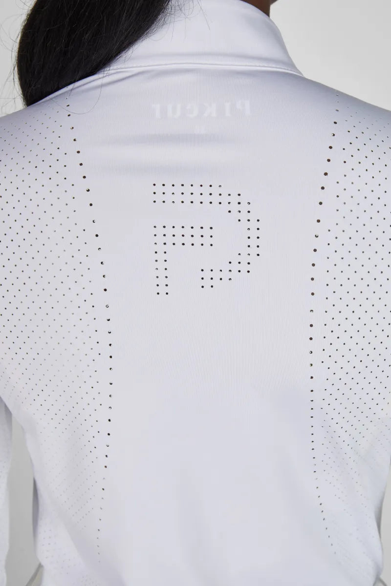 Polo de concours manches longues Lasercut 1232 - PIKEUR
