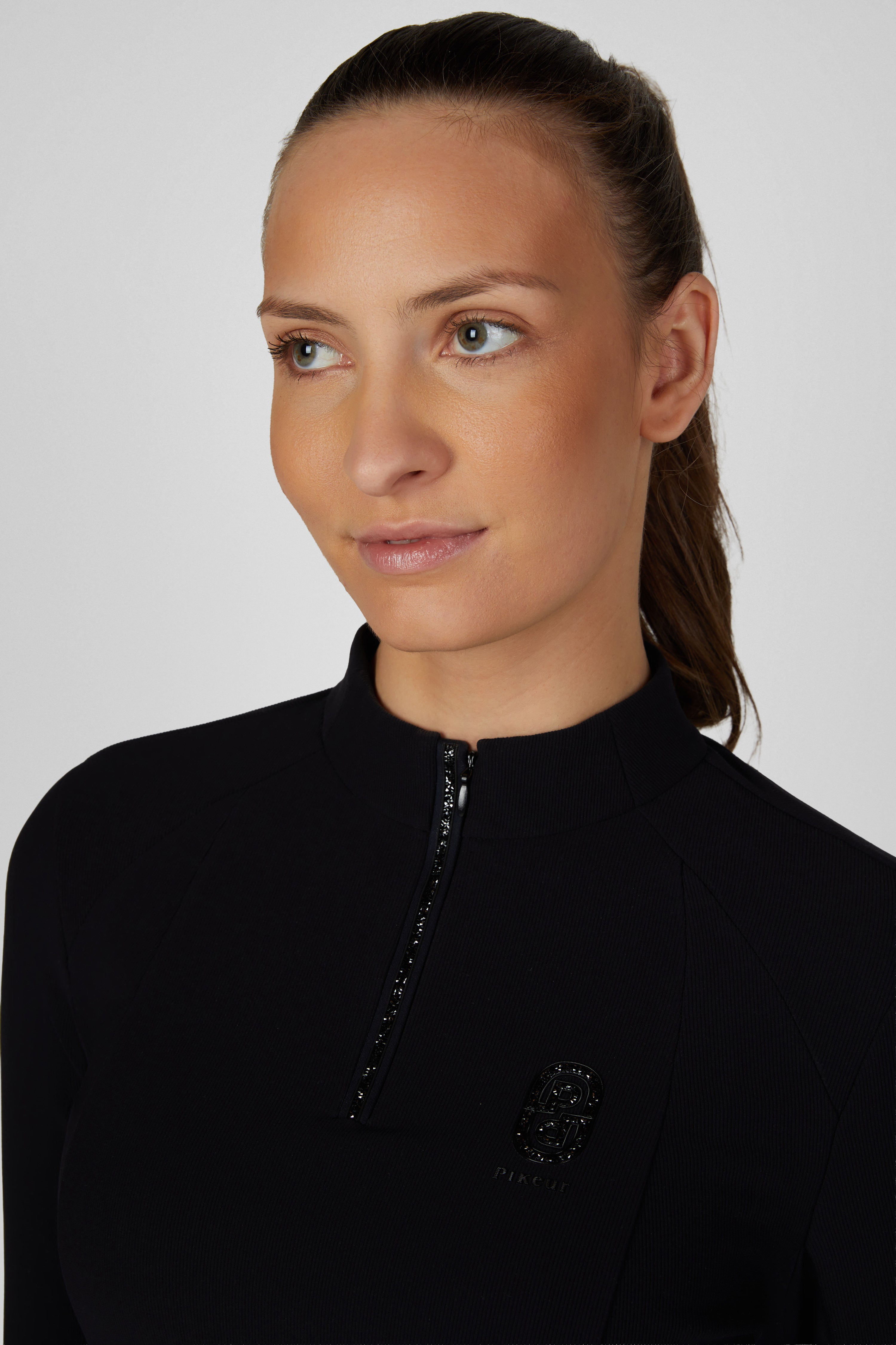 Polo manches longues Zip Rip Shirt - Pikeur