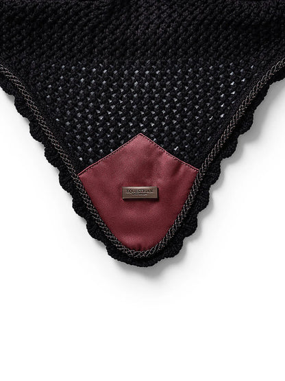 Bonnet anti-mouches Soft Rouge - Equestrian Stockholm