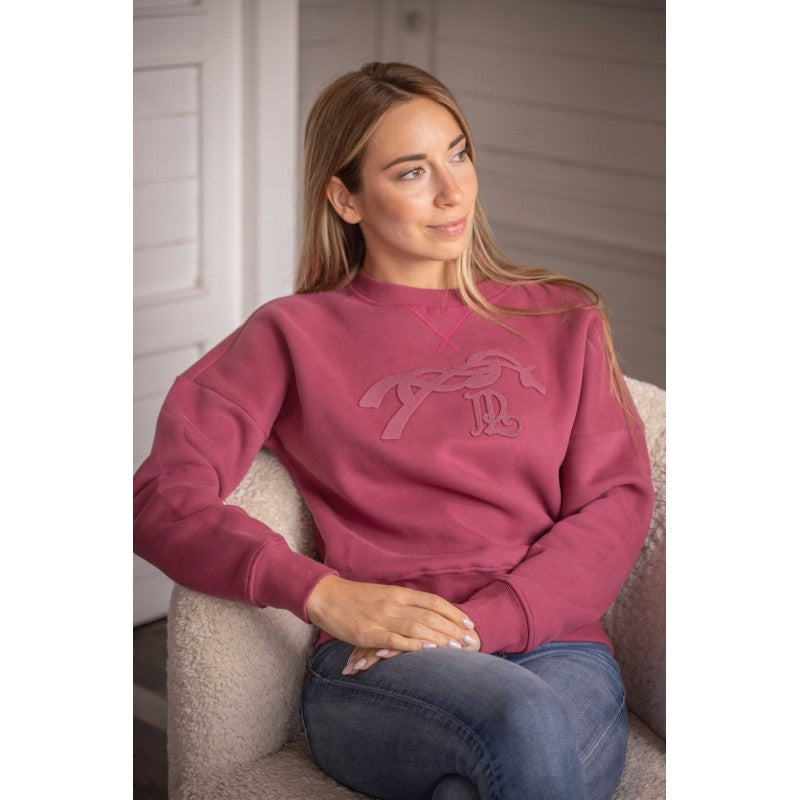 Sweat Bianca Framboise - PENELOPE COLLECTION