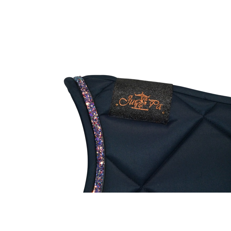 Tapis de selle Marine galon multicolore - JU&amp;PA