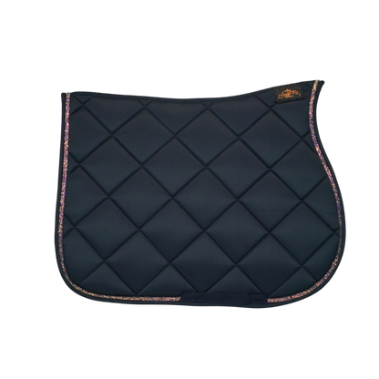 Tapis de selle Marine galon multicolore - JU&amp;PA