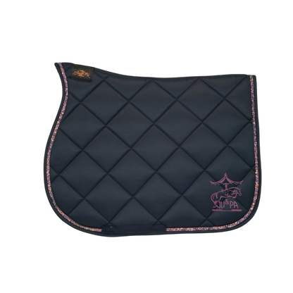 Tapis de selle Marine galon multicolore BRODERIE - JU&amp;PA