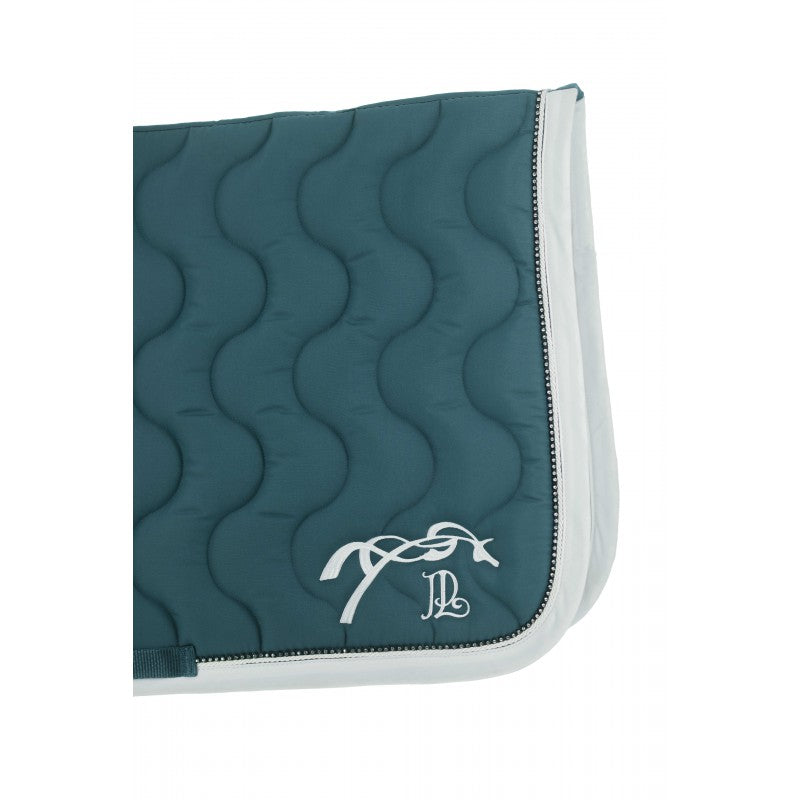 Tapis de selle Diamant Bleu Canard - PENELOPE COLLECTION